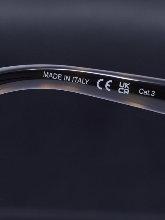 Saint Laurent SL593 002 Cat Eye Sunglasses - Havana / Grey main image 10